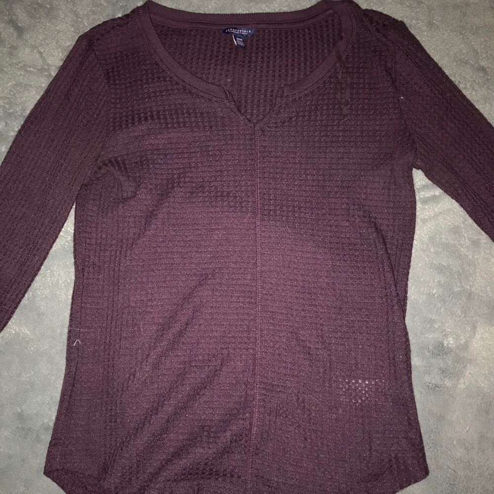 Purple Aéropostale sweater